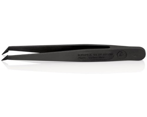 Пинцет KNIPEX KN-920903ESD углепластиковый ESD, 110 мм Пинцет KNIPEX KN-920903ESD углепластиковый ESD, 110 мм