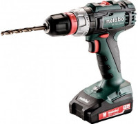 Аккумуляторная дрель-шуруповерт METABO BS 18 L Quick 2x2.0 Ач 602320500