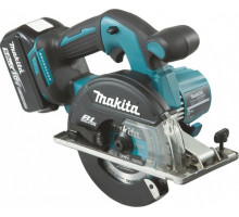 Пила циркулярная аккумуляторная MAKITA DCS 551 RMJ с бесщеточным двигателем DCS551RMJ