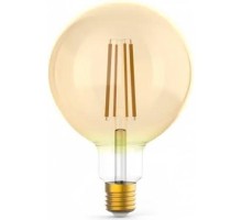 Лампа светодиодная GAUSS G125 filament 10w 820lm 2400к е27 golden диммируемая le [158802010-D]