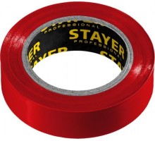 Изолента STAYER Protect-10 пвх, не поддерживает горение, 10м (0,13х15 мм), кр [12291-R_z01]