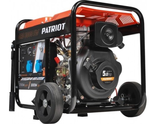 Электростанция дизельная с воздушным охлаждением PATRIOT GRD 3000EW [472702235]