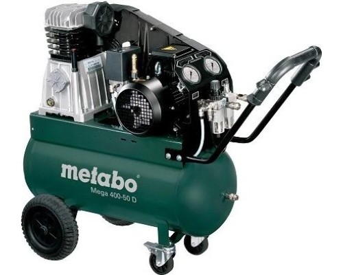 Компрессор поршневой METABO Mega 400/50 D [601537000]