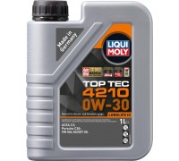Масло моторное LIQUI MOLY SAE  0W30 Top Tec 4210 1 л 21604 синтетическое 21604