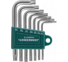 Набор ключей TORX JONNESWAY H08M07S Т10-40, 7 предметов [047099]