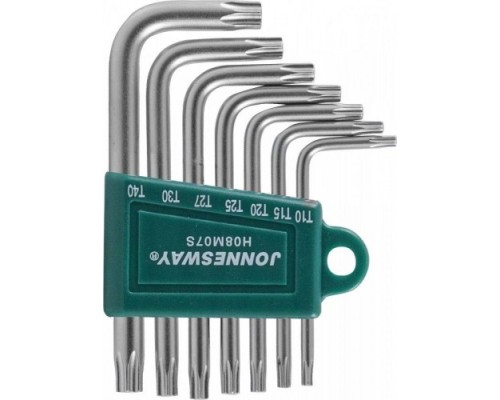 Набор ключей TORX JONNESWAY H08M07S Т10-40, 7 предметов [047099]