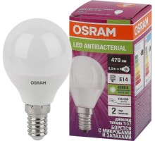 Лампа светодиодная Osram LED Antibacterial clp40 5,5w/840 230vfr e14 [4058075561618]