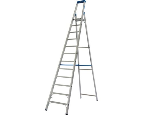 Стремянка алюминиевая KRAUSE STABILO 12 ступеней [124579]