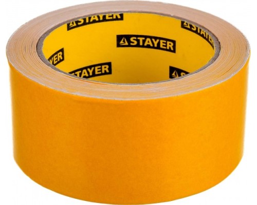 Клеящая лента STAYER MASTER двухсторонняя на полипропиленовой основе, 50ммх25м [1221-50-25]