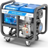 Электростанция дизельная с воздушным охлаждением ТСС SDG 7000 EH3A открытая 100034