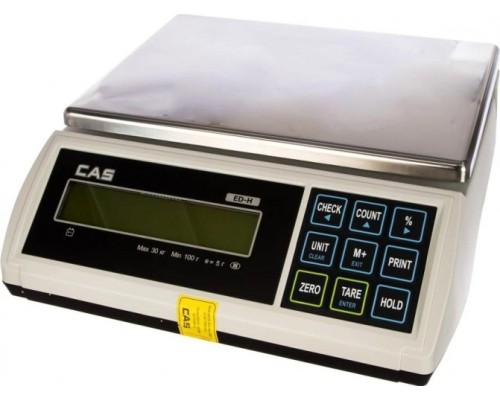 Весы торговые CAS ED-H-30 настольные (до 30 кг) [1262686]