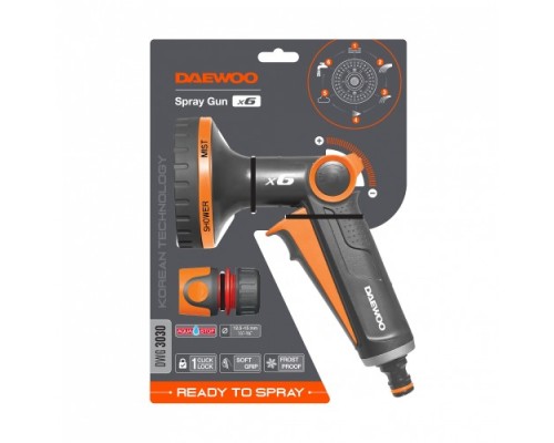 Пистолет для полива DAEWOO DWG 3030 Spray Gun x6