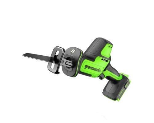 Пила сабельная аккумуляторная GREENWORKS GPT-CRS-25 1 200 507 компактная без АКБ и ЗУ [1200507]