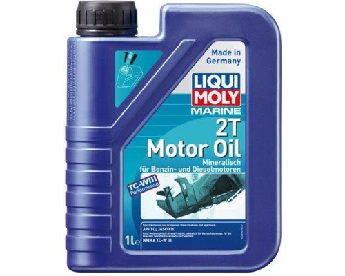 Масло для 2-тактных лодочных моторов LIQUI-MOLY Marine 2T Motor Oil 1 л 25019 [25019]