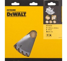 Пильный диск по дереву DeWALT 190х28тх30 мм. Extreme DT4033-QZ DT4033-QZ