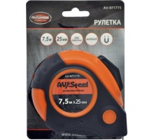 Рулетка измерительная AV Steel AV-971775 7,5 м х 25 мм