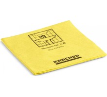 Салфетка протирочная KARCHER MICROSPUN из микроволокна (10 шт), желтая 3.338-249.0
