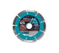 Алмазный диск для резки бетона METALLICA Optima 125x22,2 мм, H=7 мм сегментный без уп. 900079