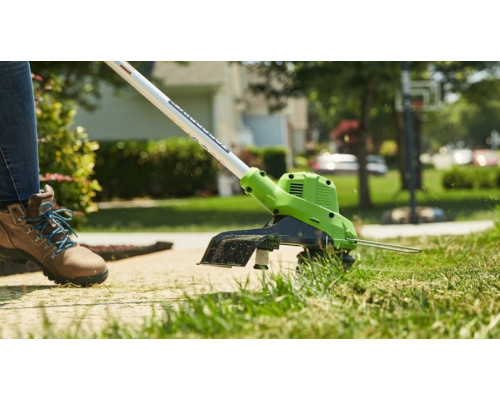 Триммер аккумуляторный GREENWORKS GD40LT 40V, 38 см, АКБ 4Ач и ЗУ 2112207UB купить с доставкой и официальной гарантией