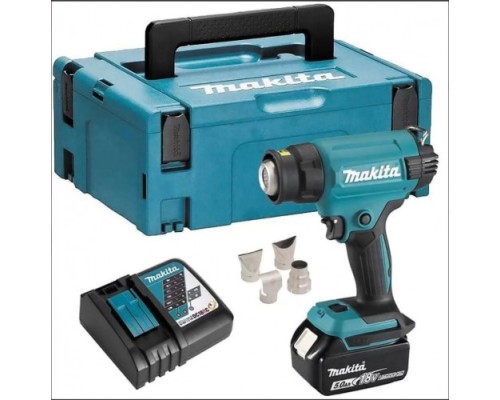 Фен строительный MAKITA DHG 181 RT1J аккумуляторный [DHG181RT1J]