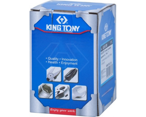 Головка ударная четырехгранная 1" KING TONY 853417M футорочная, глубокая, 17 мм