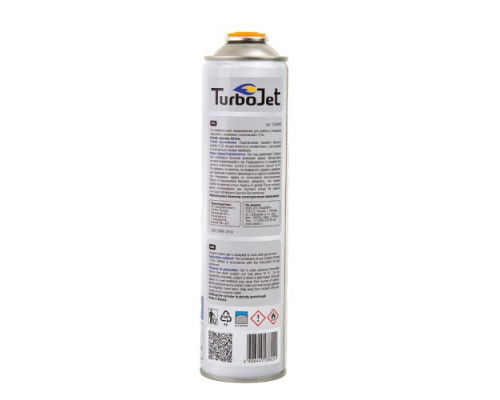 Газовый баллон TURBOJET TJ330PB для горелок, резьба 7/16, 330 г., 800 мл