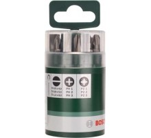 Набор бит BOSCH S/PH/PZ 25 ММ 9 бита + держатель тубус 2609255975