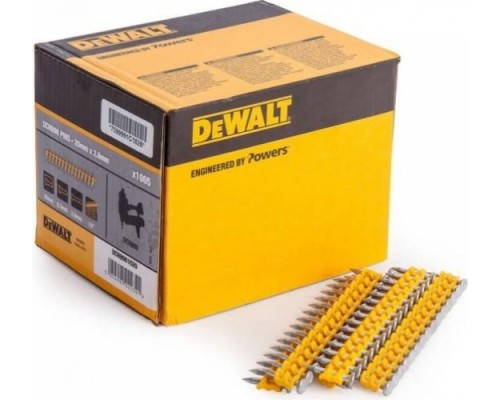 Дюбель - гвозди монтажные DeWALT 2.6 х 20 мм XH DCN8901020 (желтые) (1005шт) [DCN8901020]