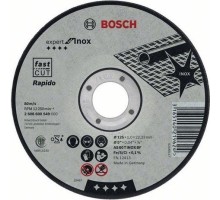 Отрезной круг по нержавеющей стали BOSCH 125х1,0х22 мм AS60TINOX-BF Expert for Inox - Rapido [2608600549]