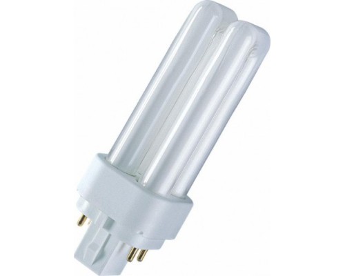 Лампа люминесцентная OSRAM CFL DULUX компактная неинтегрированная d/e 18w/840 g24q-2 10 [4050300017617]