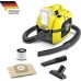 Пылесос аккумуляторный KARCHER WD 1 Compact Battery (1.198-300.0), без АКБ и З/У [1.198-300.0]