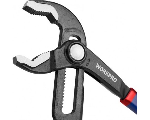 Клещи переставные WORKPRO WP231086 с фиксатором 200мм Клещи переставные WORKPRO WP231086 с фиксатором 200мм