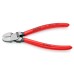 Бокорезы KNIPEX KN-7201160KA для пластика, округлая голова, пружина, 160 мм