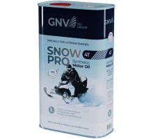 Масло для снегоходов GNV SNOW PRO 4T 1 л, синтетическое (металл. канистра) [GSP4T121116201654040001]