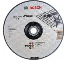 Отрезной круг по нержавеющей стали BOSCH 230х1,9х22.2 мм WA36R-BF Standard for Inox 2608601514