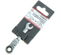 Ключ комбинированный трещоточный ARNEZI R1030708 8 мм шарнирный, короткий