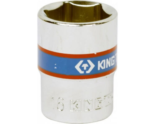 Головка шестигранная 3/8" KING TONY 333516М на 16 мм
