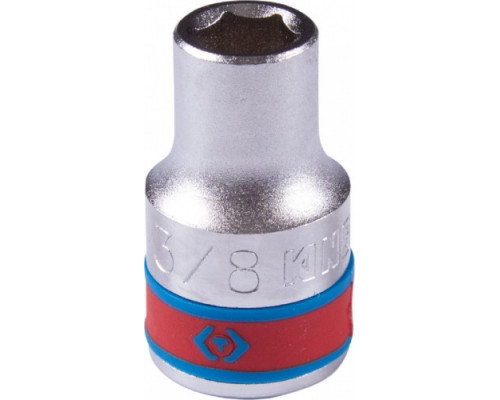 Головка шестигранная 1/2" KING TONY 433512S стандартная 3/8" дюймовая