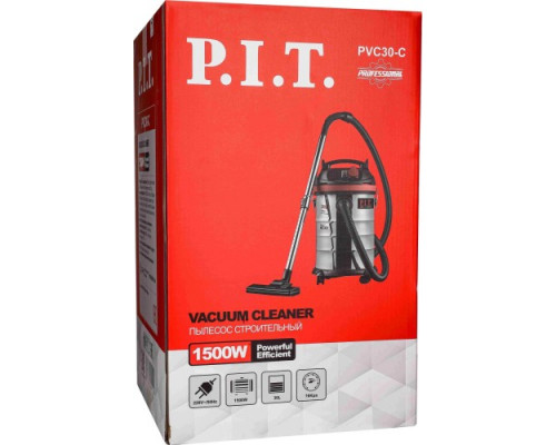 Пылесос для строительных работ P.I.T. PVC30-C Мастер