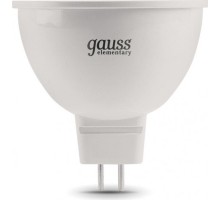 Лампа светодиодная GAUSS MR16 elementary 11w 850lm 4100k gu5.3 led [13521]