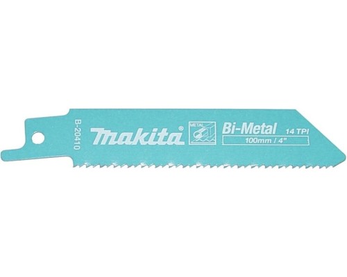 Полотна для сабельных пил MAKITA B-20410 для металла 100x0,9x14tpi, 5 шт.