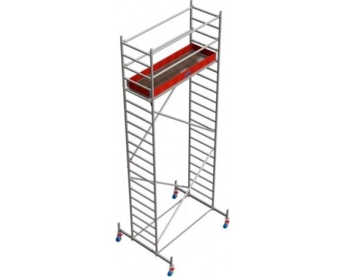 Вышка-тура алюминиевая KRAUSE STABILO   10-2 Н- 6,4 м 731333 [731333]