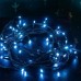 Гирлянда NEON-NIGHT ТВИНКЛ 15м темно-зеленый ПВХ, 120 LED синий [303-053]