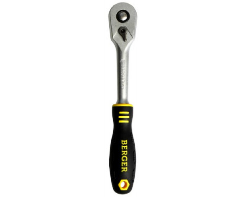Трещотка BERGER BG2164 3/8" 45 зубов 210 мм