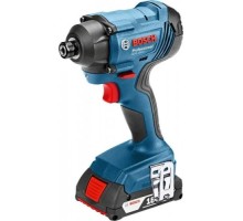 Гайковерт аккумуляторный BOSCH GDR 180 LI ударный 06019G5120 2х3,0Ач, кейс