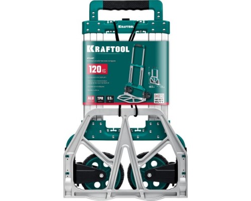 Тележка транспортировочная KRAFTOOL 38751-120 хозяйственная, складная, до 120кг Тележка транспортировочная KRAFTOOL 38751-120 хозяйственная, складная, до 120кг