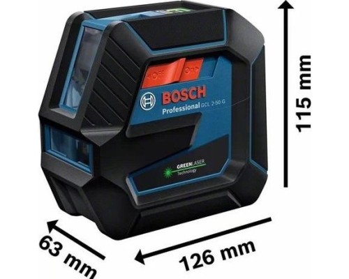 Лазерный уровень BOSCH GCL 2-50 G [0601066M00]