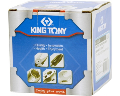 Ударная головка шестигранная с посадкой 1" KING TONY 853558М 58 мм