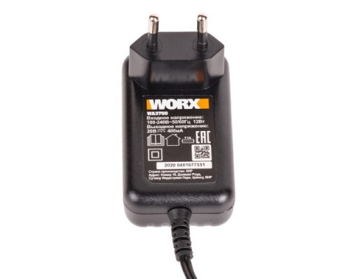 Зарядное устройство Worx WA3760 20В, 0,4А