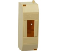 Бокс IEK Krepta 3 КМПн 1/2 ip20 для 1-2-х авт. выключателей, цвет сосна MKP31-N-02-30-252-S